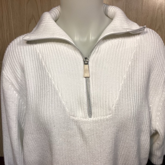 Ralph Lauren Lauren active L-RL womens 1/4 zip up sweater size XL - Picture 2 of 9